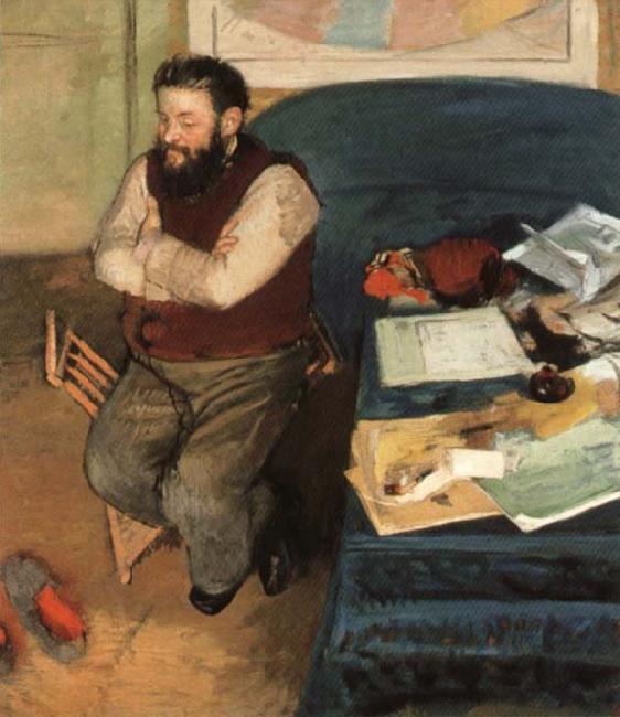 Edgar Degas Diego Martelli